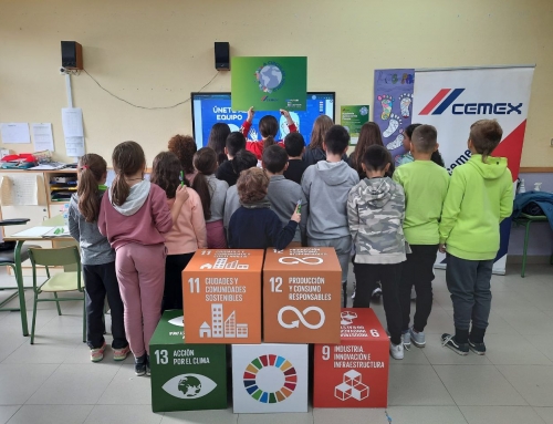 El programa educativo “A Circular World” de CEMEX arranca en Aragón en el Colegio Público Lucas Arribas de Morata de Jalón